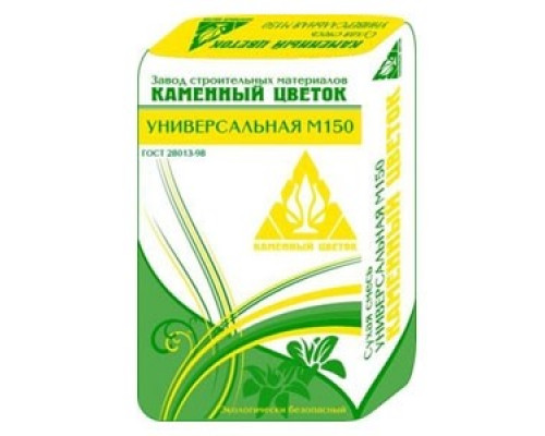 Смесь сухая универсальная М150 Каменный цветок 40 кг